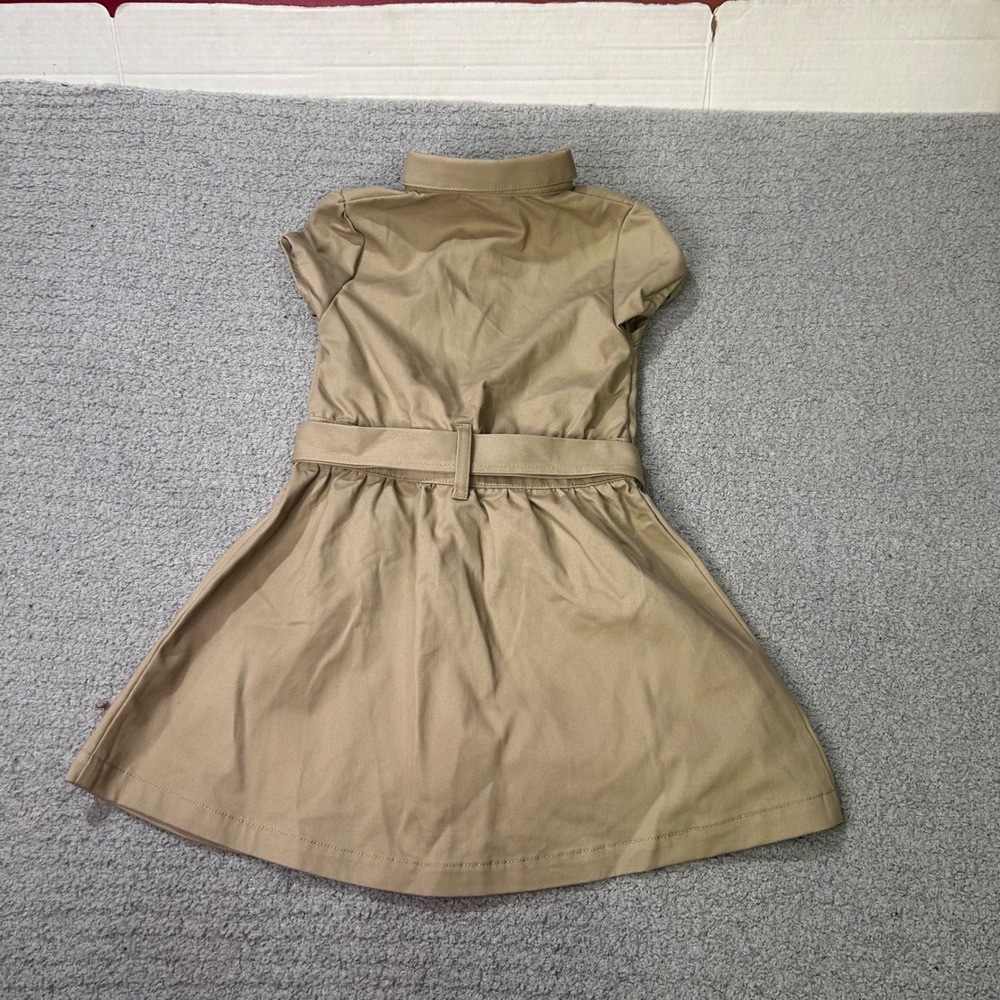 French Toast Safari Dress Size 5 Khaki Tan Utility Academia School Uniform NWT - Picture 7 of 7